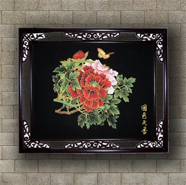 供应批发景泰蓝工艺画 高档装饰画
